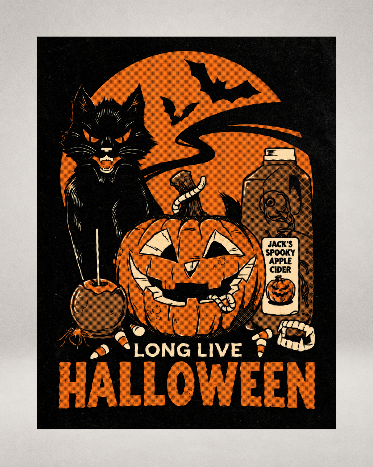 Playera Long Live Halloween