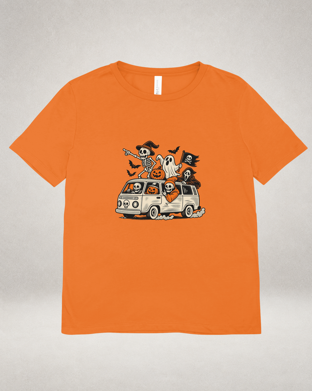 Playera Combi Calaveras Halloween